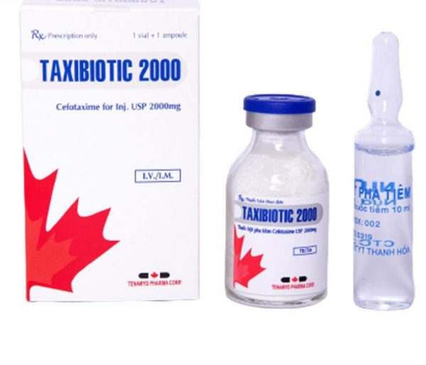 Taxibiotic 2000 - Dự phòng nhiễm khuẩn sau phẫu thuật.