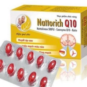 Nattorich Q10 - Cải thiện tuần hoàn tim
