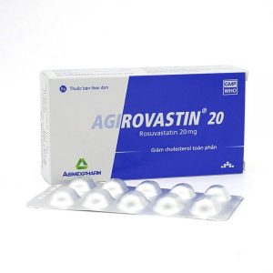 Agirovastin 20mg - Thuốc hạ Cholesterol và acid béo có hại