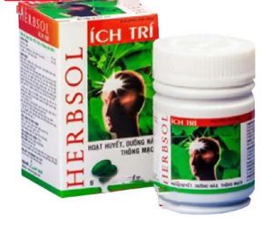 Herbsol Ích Trí - Tăng cường tuần hoàn mãu não