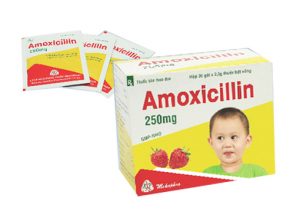 Amoxicillin 250mg - Điều trị nhiễm khuẩn tiêu hoá, đường hô hấp
