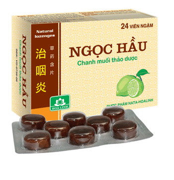 Viên Ngậm Ngọc Hầu - Giảm viêm họng, cổ họng sưng đau