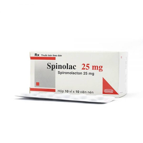 Spinolac 25mg - Điều trị tiền phẫu thuật cho bệnh nhân cường Aldosterone