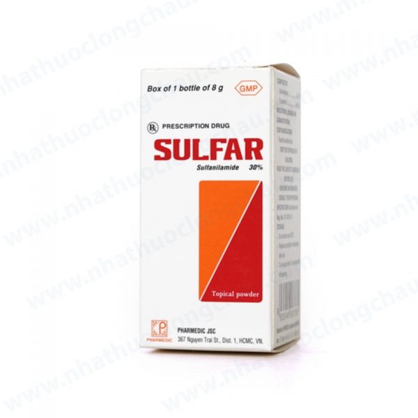 Sulfar 8g - Hỗ trợ điều trị cho các trường hợp đang bị nhiễm trùng