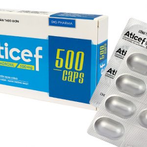 Aticef 500mg - Kháng sinh có công dụng diệt khuẩn