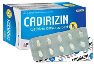 Thuốc Cadirizin Cetirizine là thuốc gì?