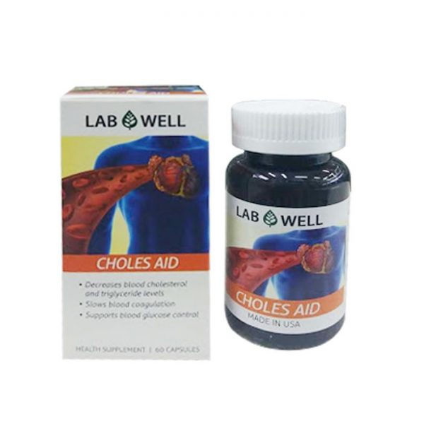 Lab Well Choles Aid - Ngăn ngừa và giảm Cholesterol có hại