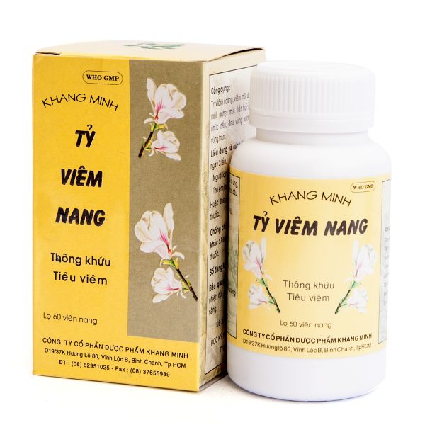 Tỷ Viêm Nang - Trị viêm xoang, viêm mũi dị ứng