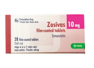 Zosivas 10mg - Điều trị tăng cholesterol huyết
