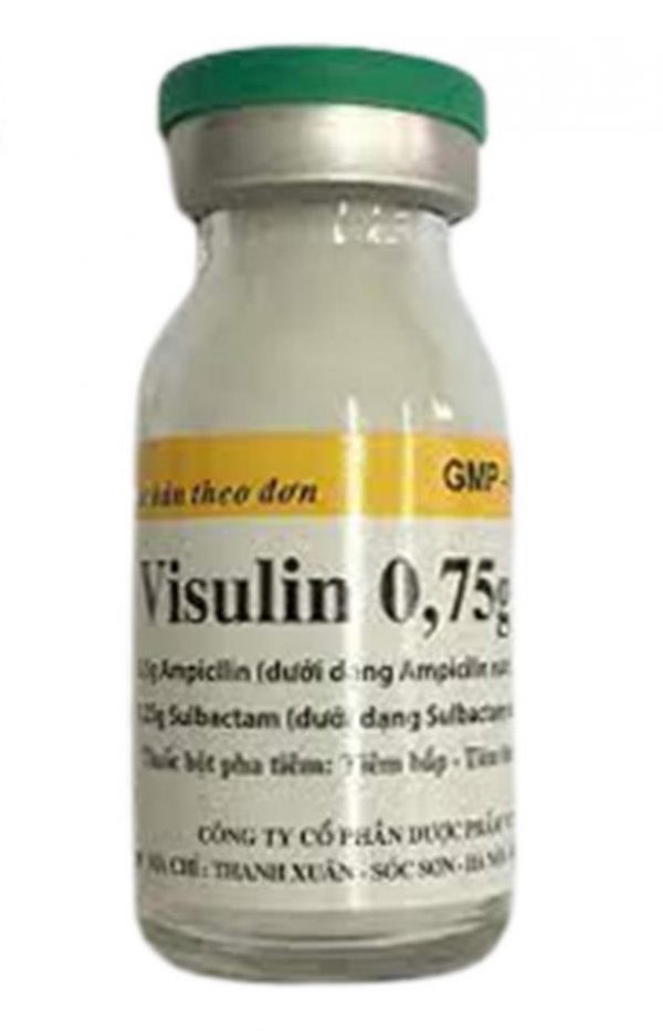 Visulin 0.75g - Điều trị nhiễm khuẩn da