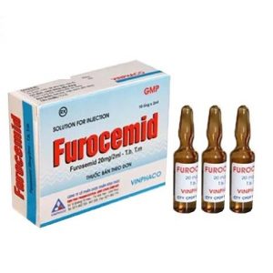 Furosemid 20mg/2ml - Chỉ định để lợi niệu, tăng bài tiết nước tiểu trong điều trị