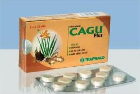 Viên Ngậm Cagu Plus - Hỗ trợ điều trị viêm họng, đau họng