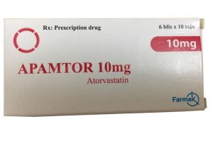 Thuốc Apamtor 10mg - Làm giảm cholesterol máu