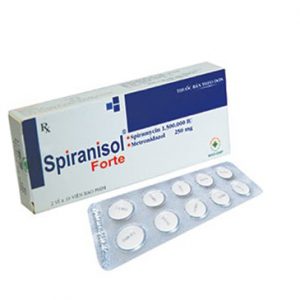 Spiranisol Forte - Điều trị nhiễm trùng răng miệng cấp