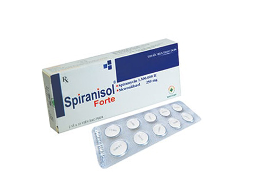 Spiranisol Forte - Điều trị nhiễm trùng răng miệng cấp