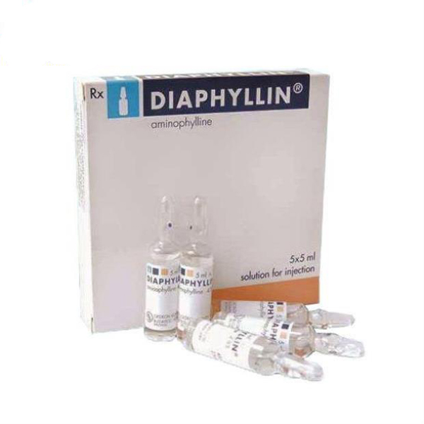 Diaphyllin Inj - Hỗ trợ điều trị triệu chứng co thắt phế quản trong bệnh hen phế quản