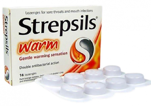 Strepsils Warm - Điều trị các bệnh nhiễm khuẩn nhẹ tại đường hô hấp