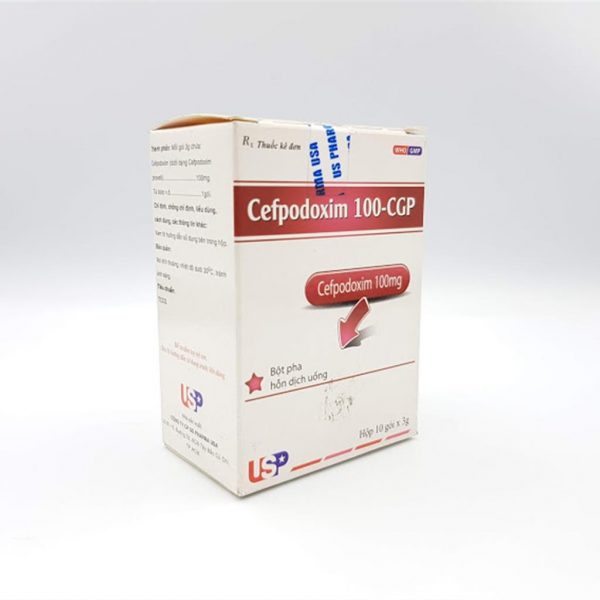 Cefpodoxim 100-CGP - Điều trị nhiễm khuẩn