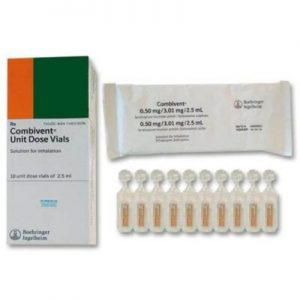 Combivent Unit Dose Vials - Điều trị co thắt phế quản