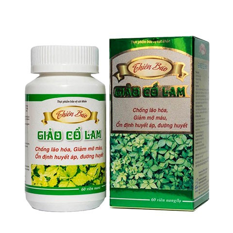 Giảo Cổ Lam Thiên Bảo - Công dụng giảm mỡ máu, các vấn đề về tim mạchGiảo Cổ Lam Thiên Bảo - Công dụng giảm mỡ máu, các vấn đề về tim mạch