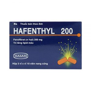 Hafenthyl 200mg - Công dụng hạ mỡ máu hiệu quả