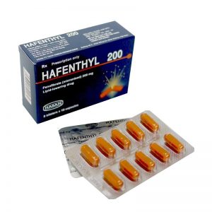 Hafenthyl 200mg - Công dụng hạ mỡ máu hiệu quả