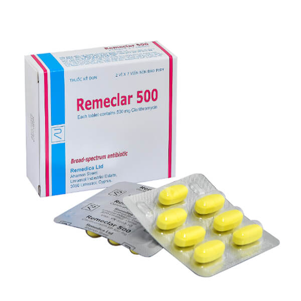 Thuốc Remeclar 500 - Điều trị kí sinh trùng và nấm