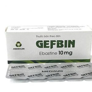 Quy cách đóng gói của thuốc Gefbin 10mg