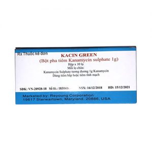 Kacin Green - Điều trị nhiễm khuẩn hiệu quả