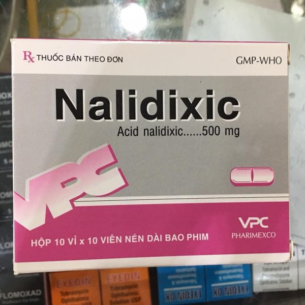 Nalidixic 500mg Vpc - Điều trị nhiễm khuẩn đường tiết niệu