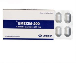 Thuốc Umexim 200 - Điều trị viêm tai giữa, nhiễm trùng tiết niệu