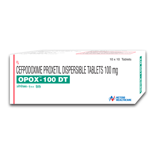 Thuốc Opox-100 DT - Giúp đáp ứng tốt với vi khuẩn nhạy cảm