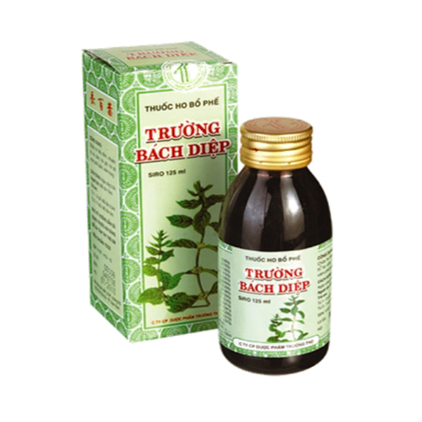 Thuốc Ho Bổ Phế Trường Bách Diệp - Điều trị ho, viêm phổi, viêm họng
