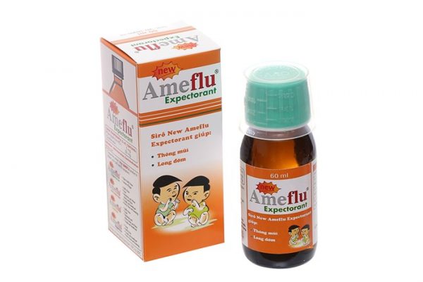 Quy cách đóng gói Thuốc Ameflu Expectorant 60ml Quy cách đóng gói Thuốc Ameflu Expectorant 60ml