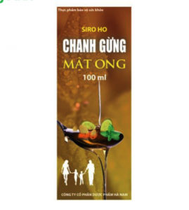 Siro Ho Chanh Gừng Mật Ong là thuốc gì?