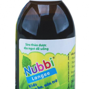 Quy cách đóng gói thuốc Nubbi Langee 120ml