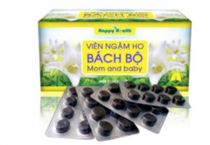 Quy cách đóng gói Viên Ngậm Ho Bách Bộ Mom And Baby