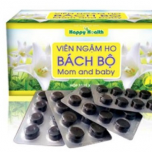 Quy cách đóng gói Viên Ngậm Ho Bách Bộ Mom And Baby