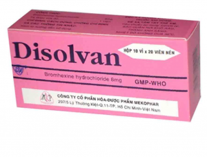 Thuốc Disolvan 8mg là thuốc gì ?