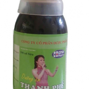 Quy cách đóng gói thuốc Siro Dưỡng Âm Thanh Phế 100ml