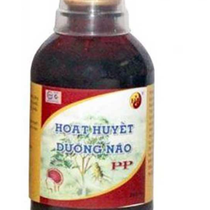 Quy cách đóng gói thuốc Siro Hoạt Huyết Dưỡng Não PP 