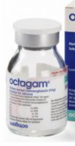 Quy cách đóng gói thuốc Octagam 2.5g