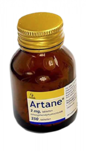 Quy cách đóng gói thuốc Artane 2 Mg