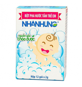 Cách bảo quản Bột Pha Nước Tắm Trẻ Em Nhân Hưng