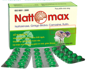 Bổ Não Nattomax - Tăng Cường Tuần Hoàn Não