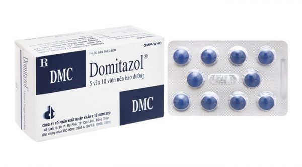 Quy cách đóng gói thuốc Domitazol Quy cách đóng gói thuốc Domitazol