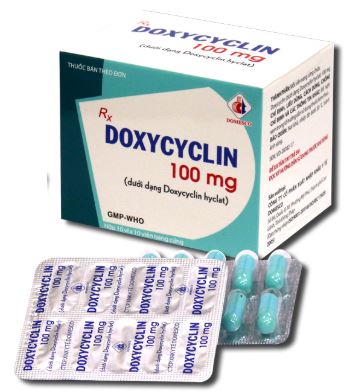 Thuốc Doxycyclin 100mg minimed