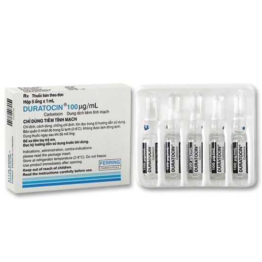 Quy cách đóng gói thuốc Duratocin 100 Mcg/Ml Quy cách đóng gói thuốc Duratocin 100 Mcg/Ml
