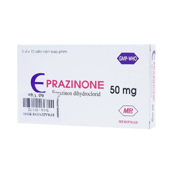 Thuốc EPRAZINONE 50 Mg là thuốc gì ? Thuốc EPRAZINONE 50 Mg là thuốc gì ?