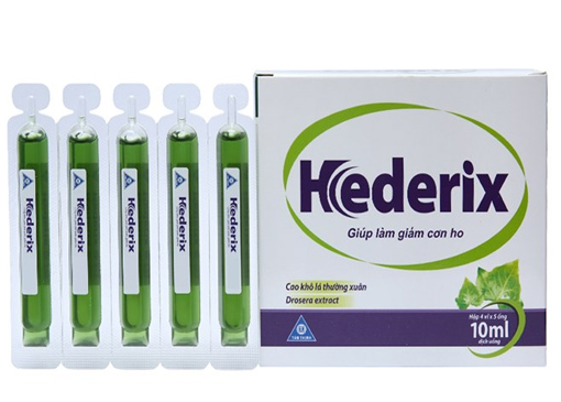 Quy cách đóng gói thuốc Hederix Quy cách đóng gói thuốc Hederix